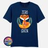 Zero Fox Given Grafik T-Shirt Lustiger Aufdruck Slogan T-Shirt Zen Fuchs Druck Lustiges Geschenk