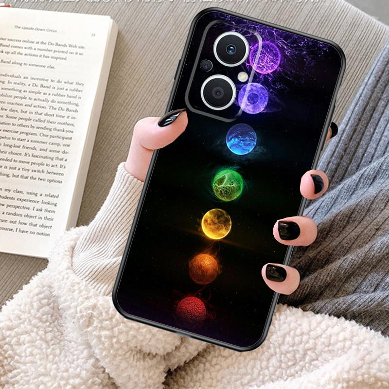 The Mandala Chakra Insist Yoga Case For OPPO Reno 13F 13 12 F 11 8T 7 8 10 Pro OPPO Find X8 X6 Pro X3 X5 Lite Cover Fundas