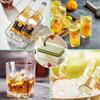 32 Grid Silicone Ice Cube Tray Mould With Lid Shovel Storage Box Remove With One Click Ice Maker DIY Whiskey Cocktail Tools