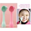 Double Side Face Cleansing Instrument Soft Hair Skin Care Tool Cleansing Brush  Deep Wash