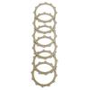 Clutch Friction Plate Kit for Kawasaki KR250 KR-I 1988-1989 KR-IR 1989-1990