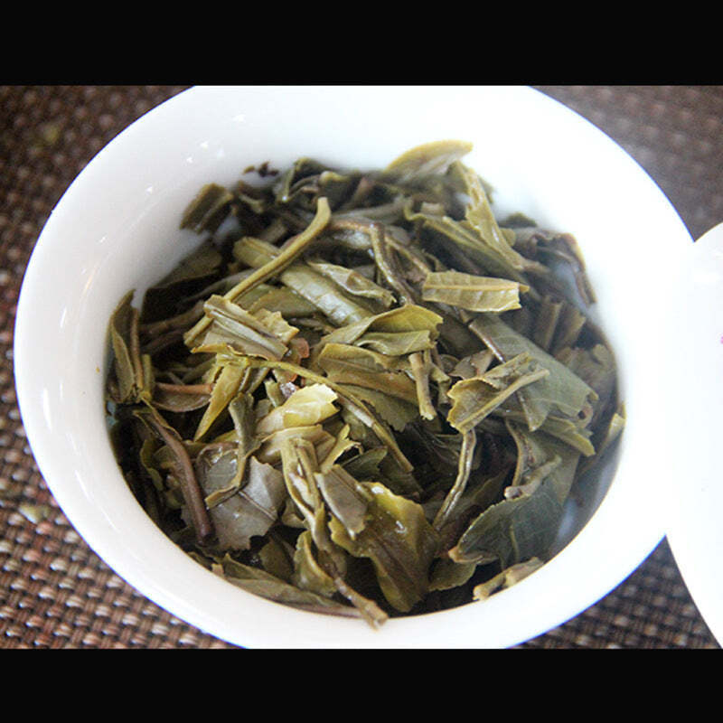 357 г Юньнаньский сырой чай пуэр Мэнхай Органический пуэр Шэнча Китайский выдержанный — фото 6