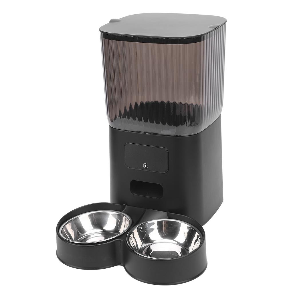 Automatic Cat Feeder Remote Control Timed Auto Pet Feeder Portion Control Smart Cat Food Dispenser for Home
