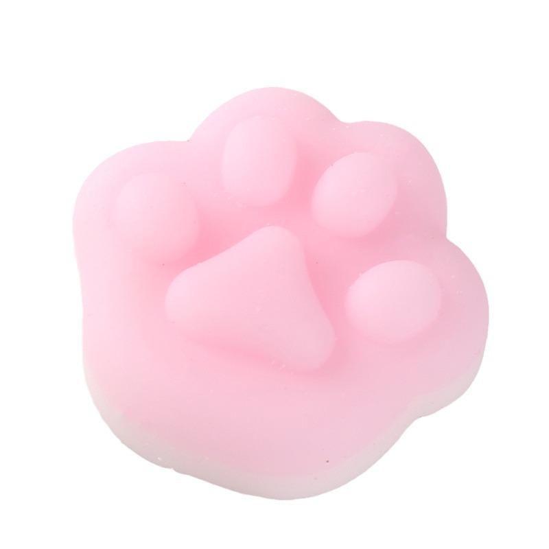 Simulated Cute Cat Claw Pinch Fun Creative Super Cute Little Animal Dumpling to Vent Stress and Reduce Stress Soft Rubber Toy