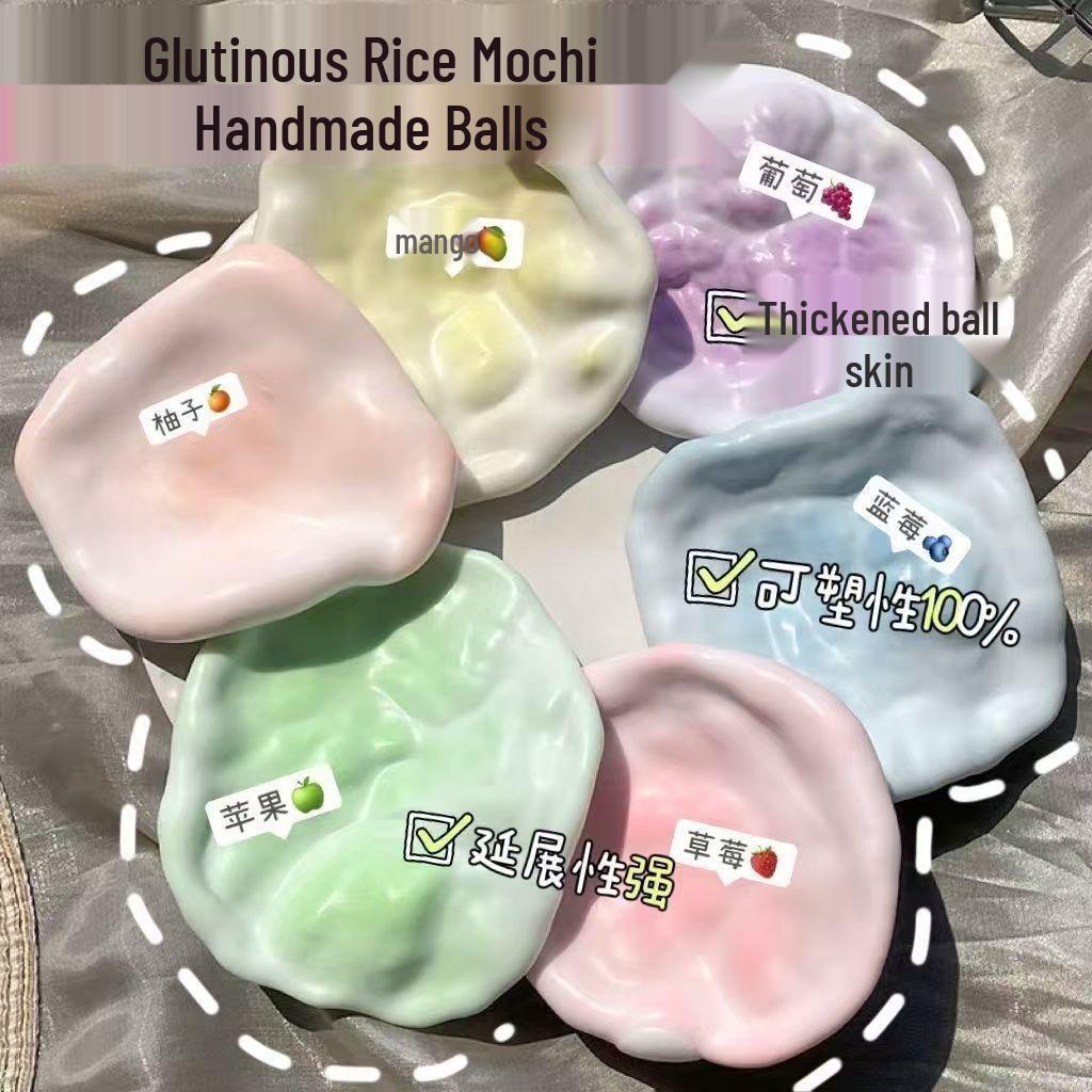 Xiaohongshu Stil Eis Haut Mochi Knetbarer Spielzeugball