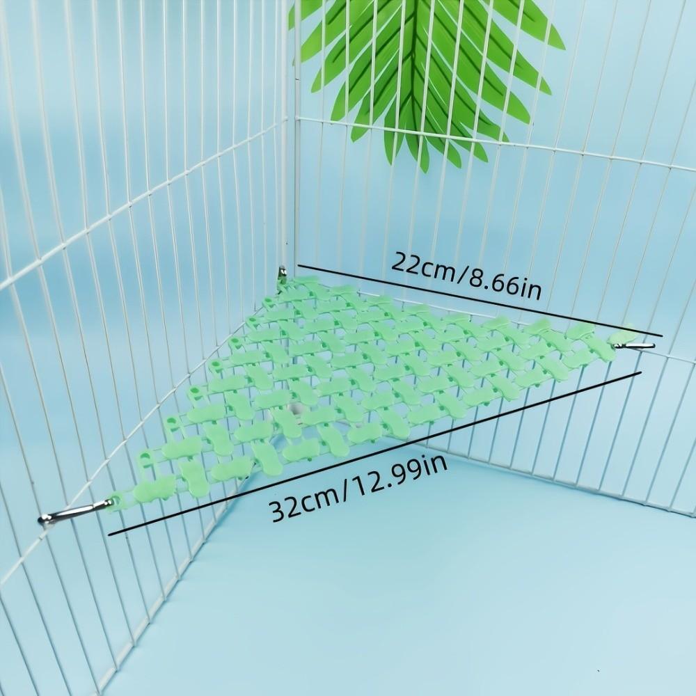 Atmungsaktive Papageien-Hängematten mit Haken Vogelkäfig-Zubehör Kleintier-Unterhaltung