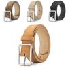 Trendy Womens Leather Waist Strap With Sunshaped Metal Pin For Street Style Looks