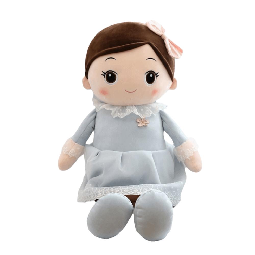 Lace Clothes Sleeping Dolls 40cm Size Soft Doll Pillow Cute Stuffed Dolls  For Kids
