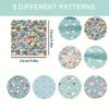 7/8 pieces set Cotton Cloth Floral Printed Fabric Classic Retro Plaid 25*25CM Sewing Fabric Making Bed Decoration