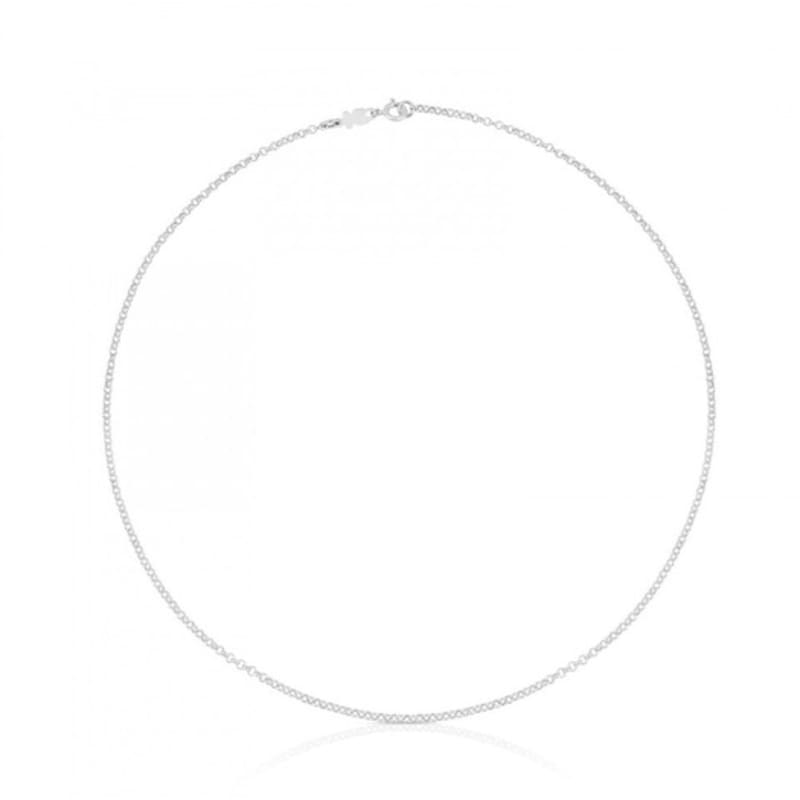 

tous Silver Chain Choker/Necklace/611900520 FREE