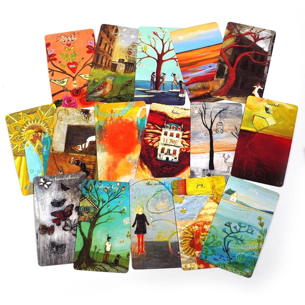 Story Cards Oracle Mysterious Oracle Cards Board Game Tarot Card Funny Delicate Party Supplies for Family Party Table Tarot Deck