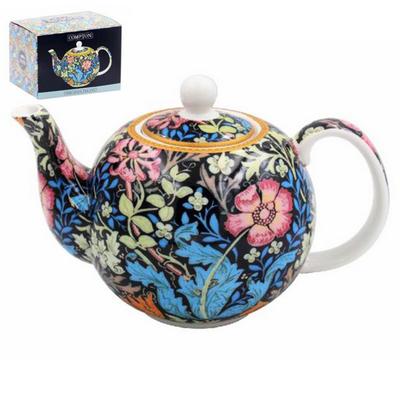 [R2686] - Porcelain Teapot 'William Morris Collection' Compton - Diameter 13 Cm