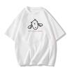 Grey half-sleeved cotton short-sleeved T-shirt women's summer new loose niche design t-shirt women's top ins