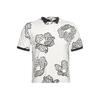 Under Armour Golf Freizeit Blumen Polohemd Herren Oberteile Weiß 1358781-112