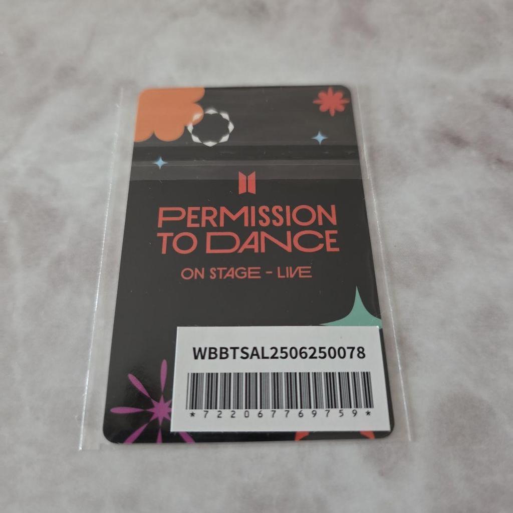 [USED] BTS PERMISSION TO DANCE LIVE JP Bonus V