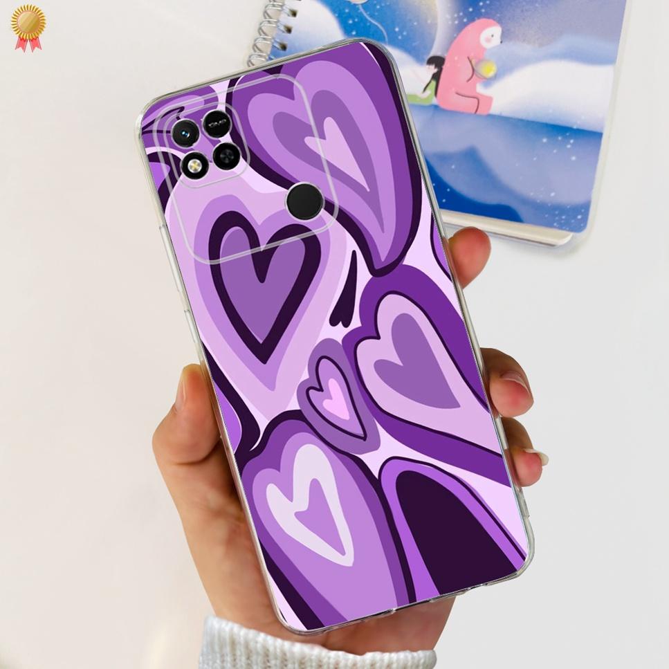 NEW Design For Cover Xiaomi Redmi 10A Case Cartoon Bumper Back Shockproof Soft TPU For Xiomi Redmi 10 10C A10 C10 Redmi10 A Bag