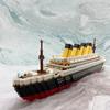 4000+ Pezzi Set di Costruzione Titanic di Alta Qualità Crociera di Alta Qualità Nave di Alta Qualità Edificio di Alta Qualità Blocchi di Alta Qualità Moc di Alta Qualità