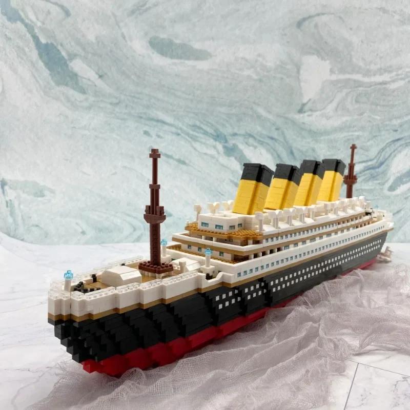 4000+ Pezzi Set di Costruzione Titanic di Alta Qualità Crociera di Alta Qualità Nave di Alta Qualità Edificio di Alta Qualità Blocchi di Alta Qualità Moc di Alta Qualità