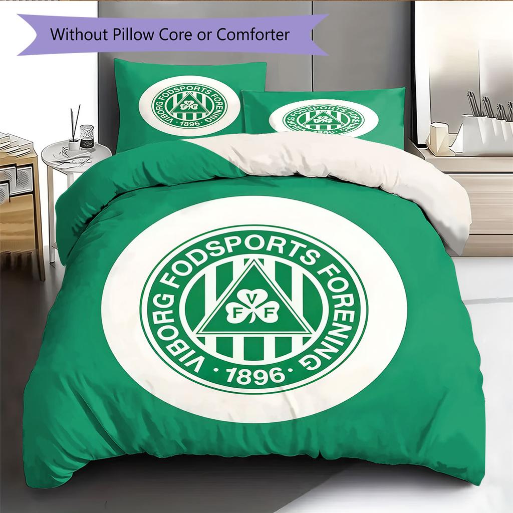 Viborg FF Bedding Quilt Set Quilt Cover Pillowcase Home Decoration Birthday Gift (1 * duvet cover + 2 * pillowcase, without core)