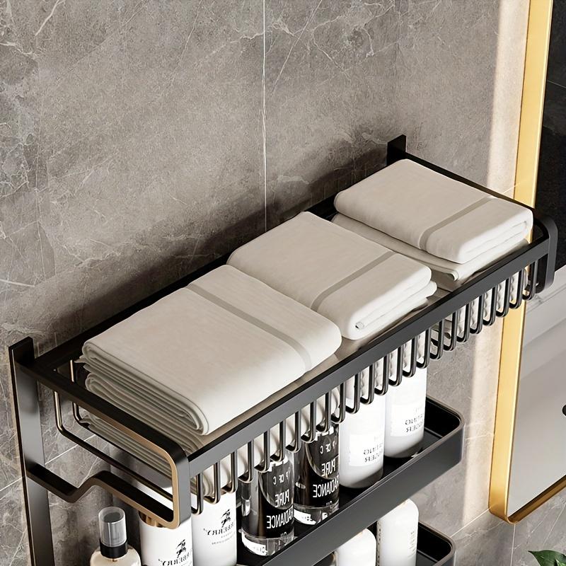 1 buc. Organizator de baie montat pe perete, raft suspendat pentru baie, raft pentru baie cu 2 niveluri, organizator cosmetic, organizator de suport pentru gel de dus cu sampon
