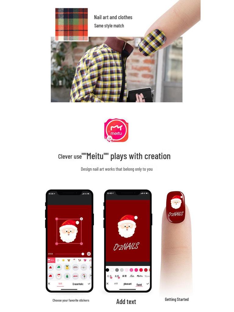 Smart Nail Art Printer M1: Portable Mini Self-Service Nail Painting Master