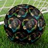 1pc Dachshund Heart Frame Theme Soccer Ball Football, Size 5, Lightweight PVC, Outdoor Training Soccer Ball,Gift C6516