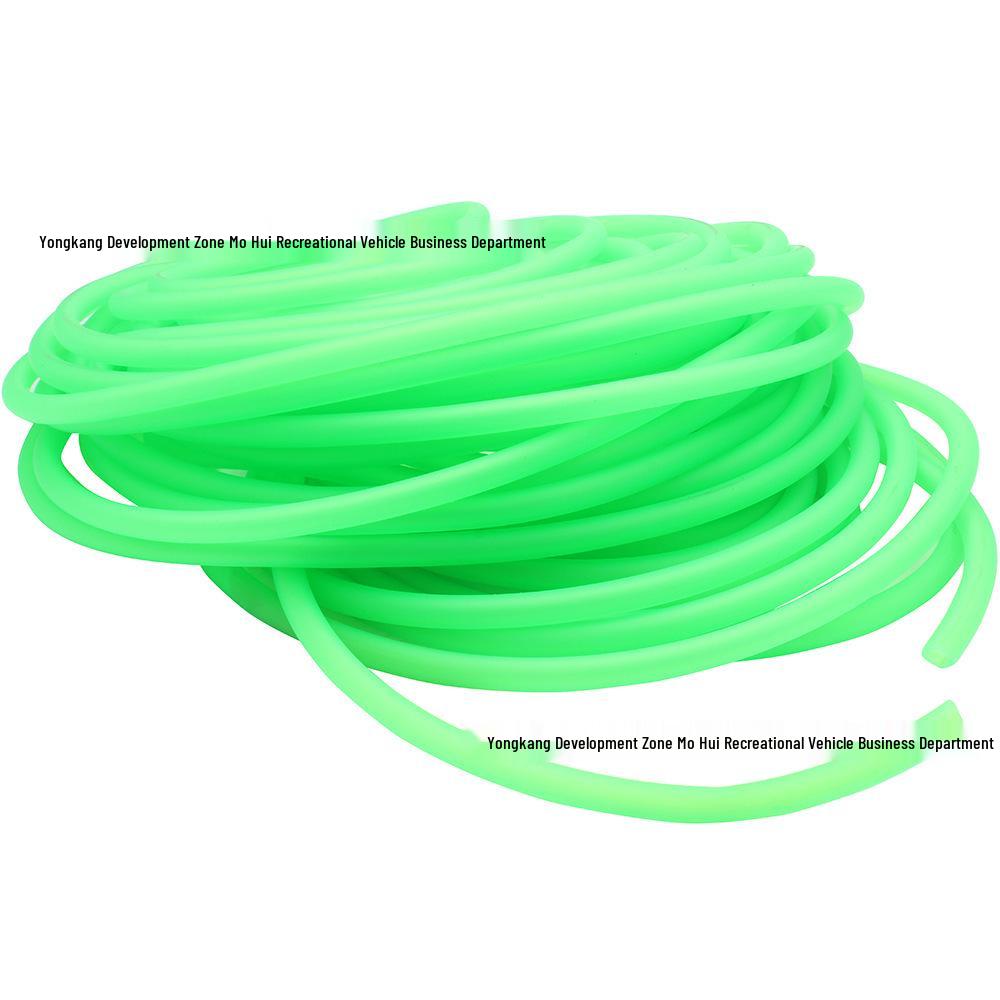 20m Green Gasoline Hose for Off-road, ATV, Buggy & GY6 Scooters: 5MM Internal / 8MM External