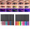 HANDAIYAN Kit de Delineador Matte 12 Cores Maquiagem À Prova D'água Colorido Luz UV Neon Caneta Delineadora para Olhos Maquiagem para Olhos Cosméticos Conjunto de Delineadores