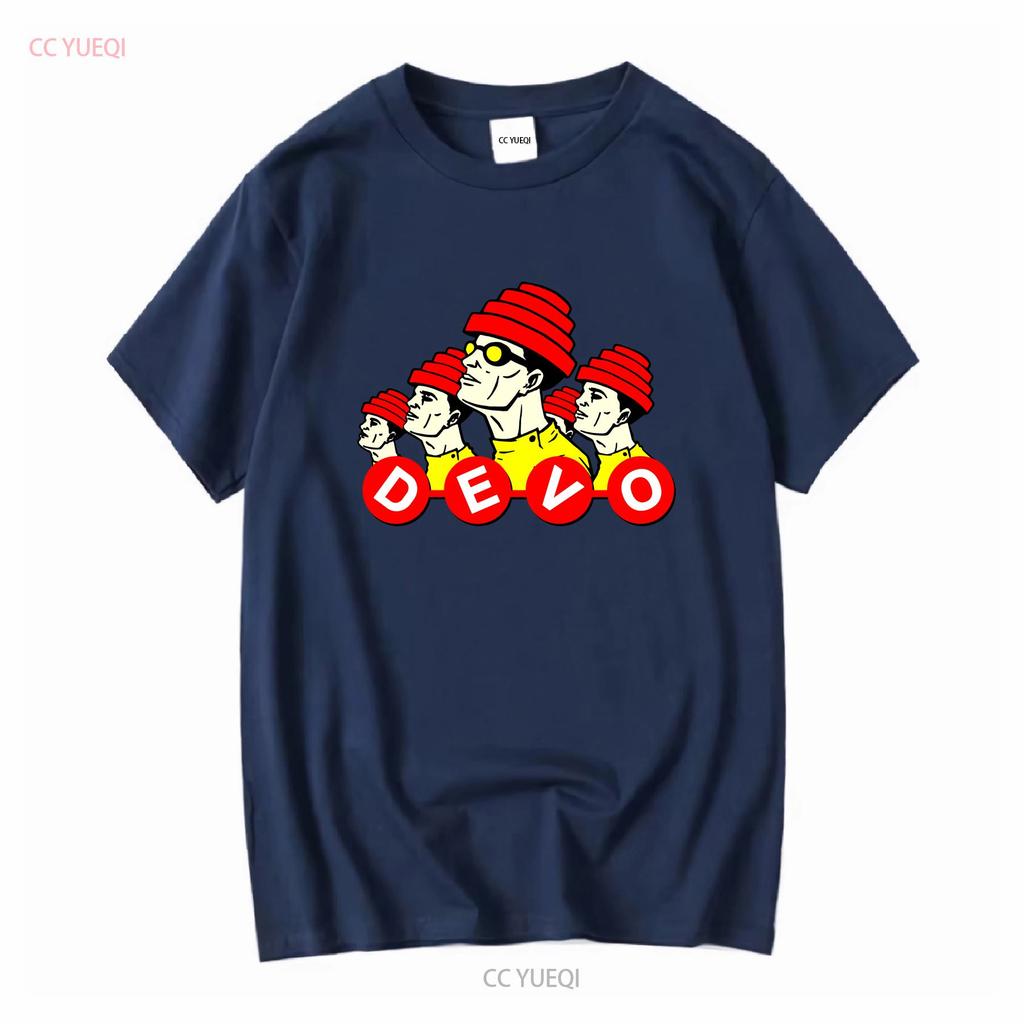 Devo Energy Dome Xl Black T Shirt Long Or Short Sleeves Vintage Washed Graphic Top For Everyday Wear Streetwear
