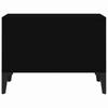 Black Coffee Table 60 x 50 x 36.5 cm Particleboard