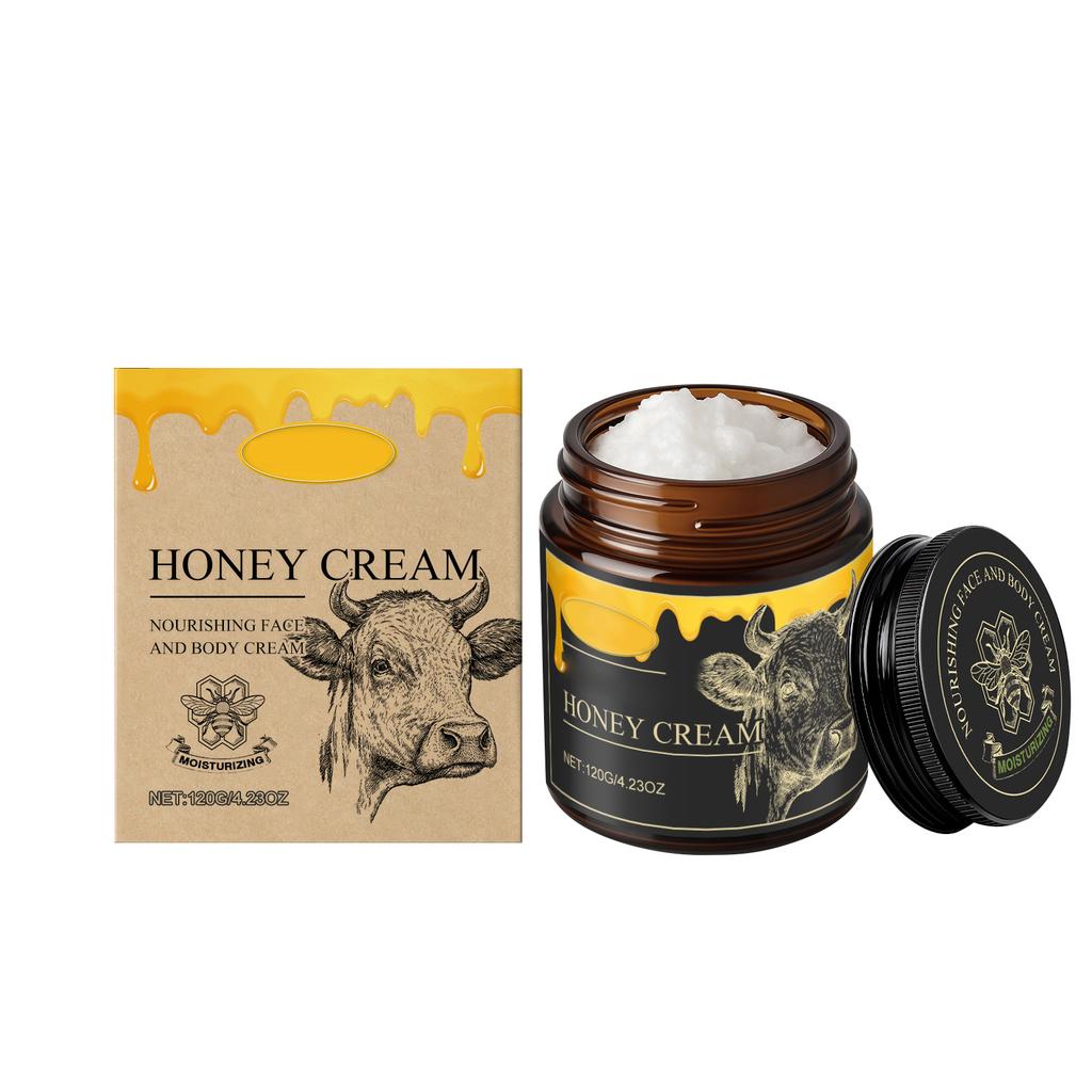 Grass Fed Butter, Tallow Honey Cream Tallow Cream Moisturizer Suitable For Sensitive And Eczema Skin