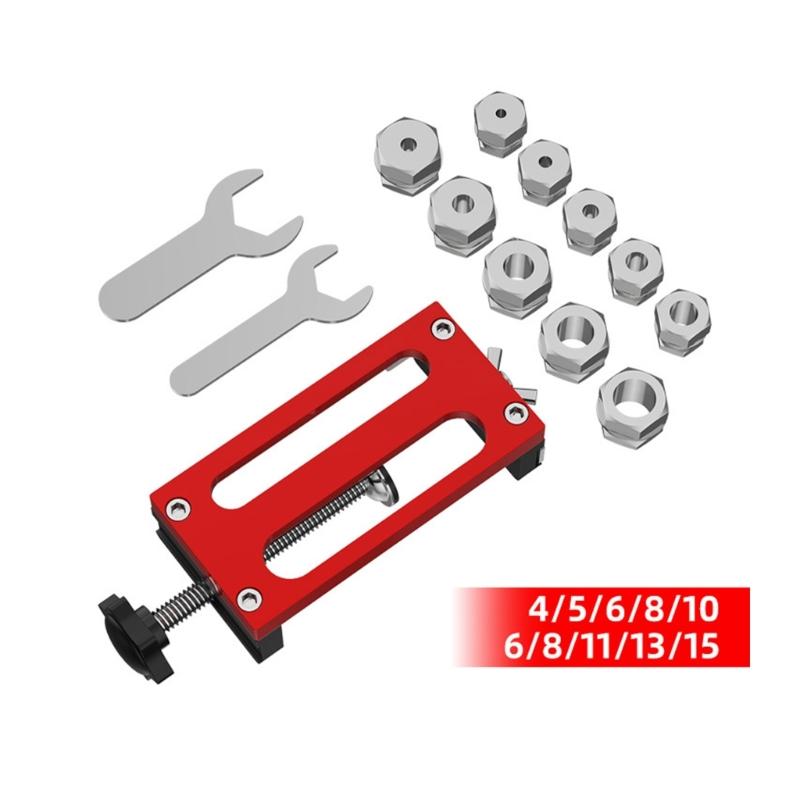 Adjustable Punch Positioning Guide Positioning Tool for Accurate Drilling in Aluminum Alloy and Metalwork Projects