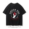 2025 Sommer Neu Hip Hop Green Day Band Bedruckte Grafik T-Shirts Kurzarm T-Shirts Hochwertige Kleidung Streetwear