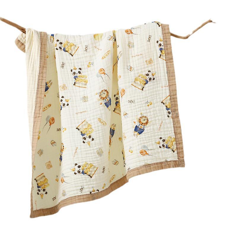 Washable Baby Gauze Quilt & Bath Towel for Cool Summer Use