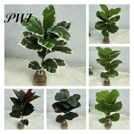 Simulation Plant 1 Pc No Withering Artificial Leaf Vivid Faux Home Decor Silk Flower Table Centerpieces Wedding
