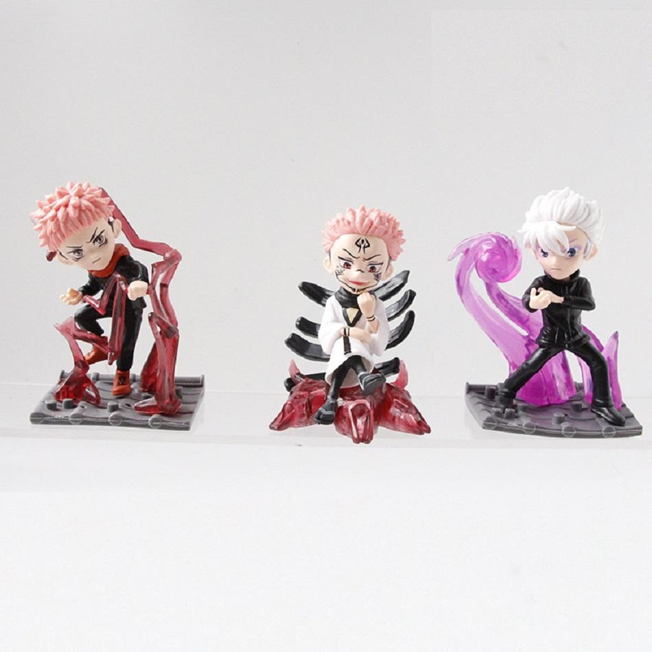 Jujutsu Kaisen Anime Figure 6 Style Satoru Gojo Action Figure Lord of the Curse Sukuna Figurine Collection Model Doll Toys Gifts