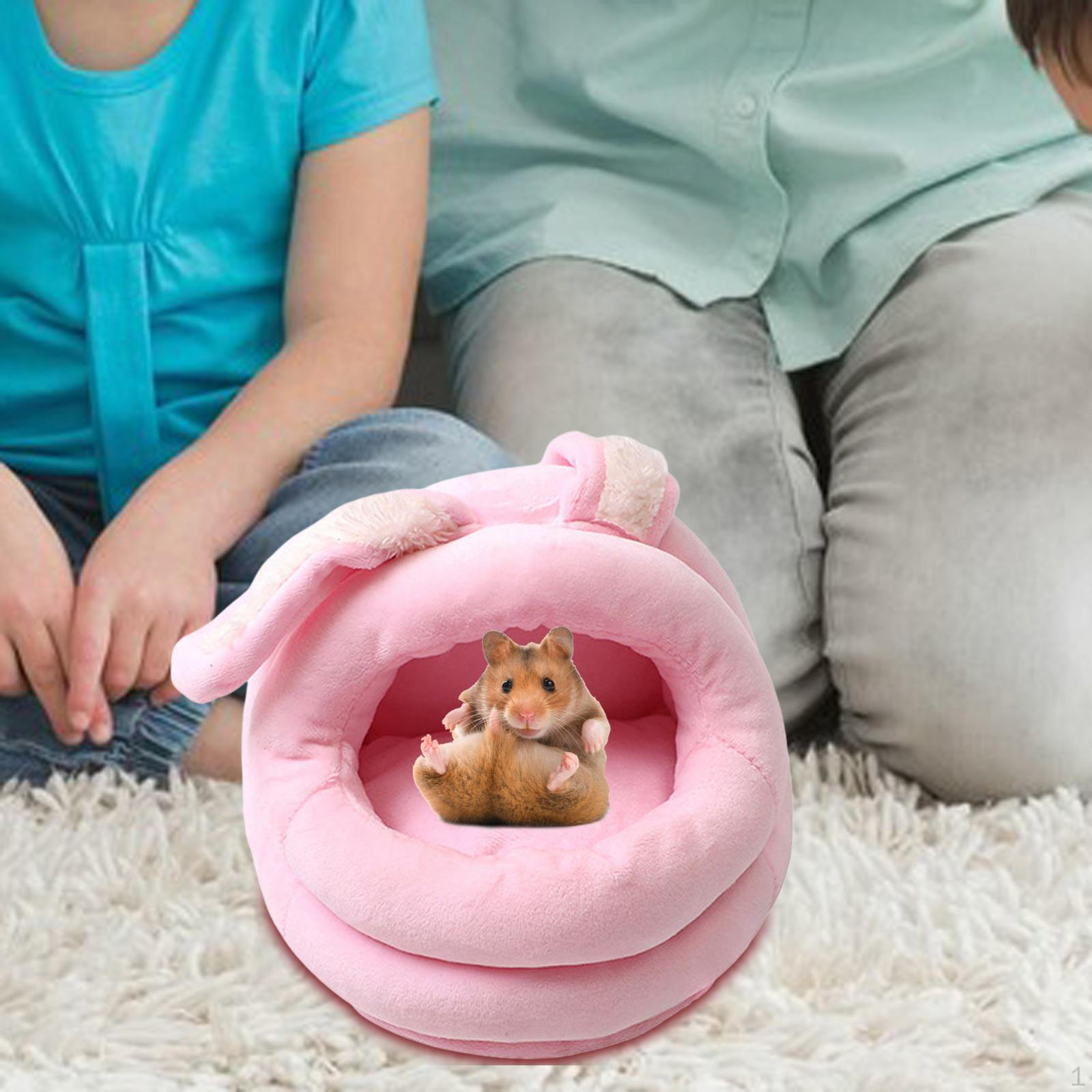 Cozy Hamster Home for Small Pets - Warm and Inviting Nest Your Furry Friend Small Rabbit