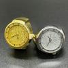Fashion Roman Rings Vintage Watch Finger Ring Novelty Round Dial Watch Rings Jewelry Gift Women Men Couple Ring