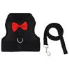 Polyester Rabbit Harness Vest Breathable Pet Walking Leash New Bunny Harness Leash  Small Pets Use