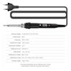 JCD 80W Soldering Iron Sponge Professional Tin Electric Bread Adjustable Temperature 220V Lead-free Welding Repair Tools