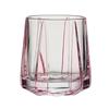 Creative Sword Patterned Crystal Glass Cup, Colored Electroplated Whiskey Glass, High-value Beer Glass, Cold Brew Coffee Cups