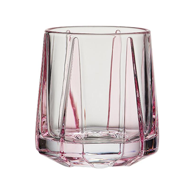 Creative Sword Patterned Crystal Glass Cup, Colored Electroplated Whiskey Glass, High-value Beer Glass, Cold Brew Coffee Cups