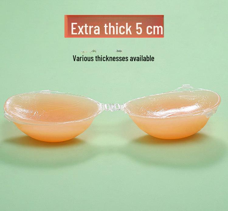 5CM Thickened Silicone Nipple Covers for Pregnant Women - Invisible Underwear Pads for Swimming