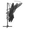 Portable Umbrella with Stand Anthracite Grey