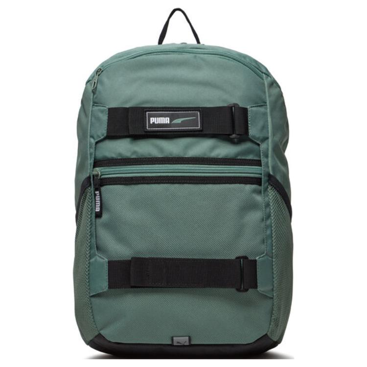 New PUMA Fabric Backpack Unisex Light Green Gray 079191-09