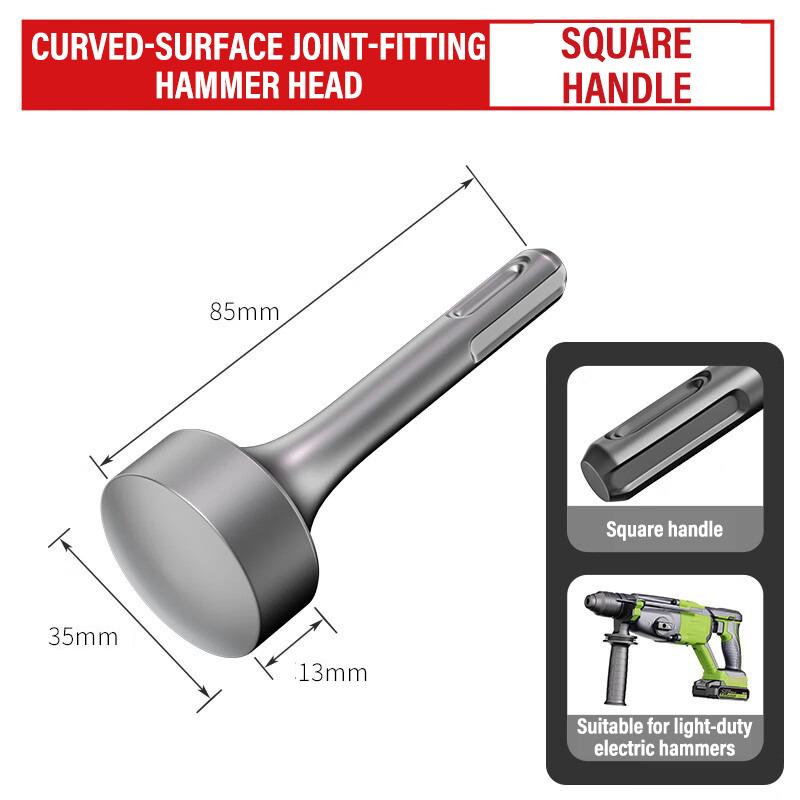 

Ground Rod Driver 85mm Heavy Duty Steel Drill Bit Driver Wear Resistant Wide Compatibility Ground Rod Bits Socket For Rotar