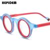 FONEX HEPIDEM Acetate Eyeglasses Frame Men New Round Brand Design Glasses Women Retro Vintage Eyewear Japanese Spectacles 9356