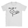 Please Use This Your Brain Sarcasm T Shirt Summer  Trending T Shirts Unisex Pure Cotton O-Neck 4XL 5XL 6XL Tees Short-Sleeve