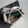 Underarm Bag Cloth Bow Shoulder Bag Korean Style Canvas Tote Bag Fashion   Travel