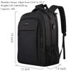 Men's High-Capacity Customizable Travel & Business Laptop Backpack